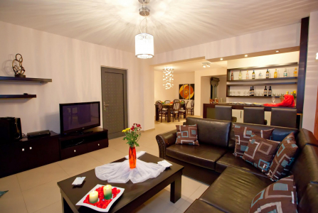 Living Room and Kitchen